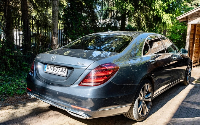 Mercedes-Benz Klasa S cena 367000 przebieg: 33500, rok produkcji 2018 z Warszawa małe 232